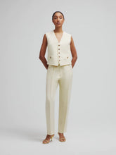 Blazé Milano Savannah Butter Fox Straight-Leg Pants