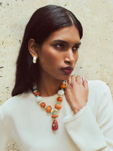 Lizzie Fortunato Andamento Necklace in Mandarina