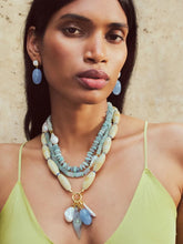 Lizzie Fortunato Big Sur Blue Drop Earrings