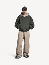 Balenciaga Hooded Standard Bomber Jacket in Anthracite