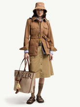 Moncler Camel Beige Centaurea Hooded Gabardine Field Jacket