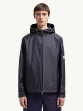 Moncler Navy Blue Etiache Hooded Rain Jacket