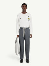 MM6 Maison Margiela Dark Grey Tailored Wool-Blend Trousers