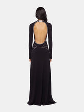 Rabanne Silver Rhinestone Body Chain