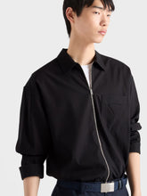 Prada Black Cotton Zip Shirt