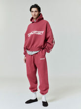 Fear Of God Essentials Crimson Cropped Relaxed Hooded Sweatshirt