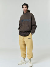 Fear Of God Essentials Brown Heavy Fleece 90s Hooded Sweatshirt
