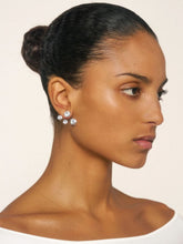 Panconesi Silver Constellation Cluster Earrings
