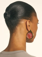 Panconesi Gold Dusk Agate Earrings