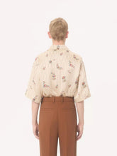 Valentino Garavani Butter Silk Bowling Shirt Floral Print