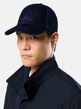 Stone Island Indigo Denim Logo Baseball Cap
