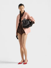 Prada Black Route Medium Leather Tote Bag