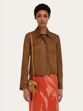 Ferragamo Natural Brown Hug Mini Crossbody Bag