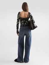 Dolce & Gabbana Blue Wide-Leg Denim Trousers