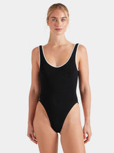 Hunza G Black and White Faye Swimsuit