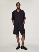 Y-3 Black Ultralight Woven Short Sleeve Shirt