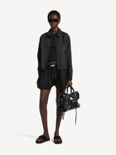 Balenciaga Black A-Line Wool Boxer Shorts
