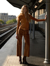 Stouls Brown Coyote Lilou Stretch Leather Pants