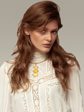 Sylvia Toledano Medicis Multi-Stone Pendant Necklace