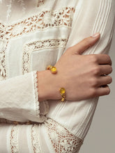 Sylvia Toledano Eros Yellow Onyx Open Bracelet