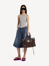 Balenciaga Moka Medium Leather City Bag