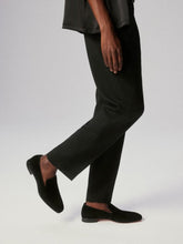 Christian Louboutin Black Dandelion Suede Loafers