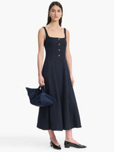 Altuzarra Navy Orrie Dress
