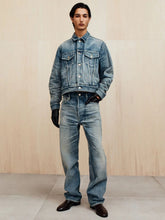 Fear Of God Vintage Indigo Selvedge Denim Trucker Jacket