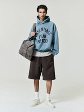 Fear Of God Essentials Faded Coastal Campus 90s Hooded Sweatshirt