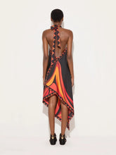 Pucci Fari Print Silk Halter Dress