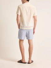 Orlebar Brown White Sand Maitan Embroidered Shirt
