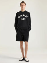 Givenchy Black Couture Seam Logo Knit Sweater