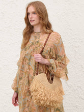 Zimmermann Natural Goldentime Small Fringe Tote
