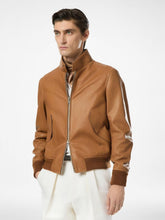 Tom Ford Toffee Grain Leather Harrington