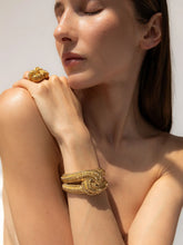 Paola Sighinolfi Maja 18K Gold Textured Bracelet