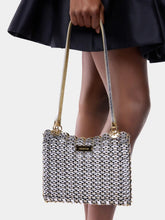 Rabanne 1969 Flip Gold and Silver Leather Bag