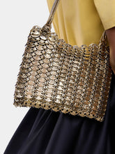 Rabanne 1969 Flip Gold and Silver Leather Bag