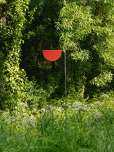 DCWéditions Red Mezzaluna Floor Lamp