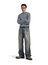 Balenciaga Relaxed Fit Blue Denim Jeans