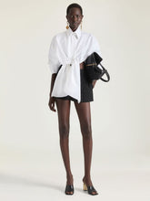 Givenchy Black Pinch Squeezed Horizontal Tote in Nappa Leather