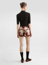 Dolce & Gabbana Vintage Rose Brocade Shorts