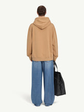 MM6 Maison Margiela Ocher Hooded Sweatshirt with Numeric Logo