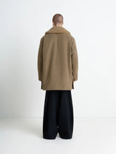 Lemaire Sisal Shearling Winter Parka in Water-Repellent Canvas