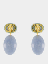Lizzie Fortunato Blue Dorothy Earrings