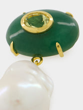 Lizzie Fortunato Jade Plaza Pearl Earrings