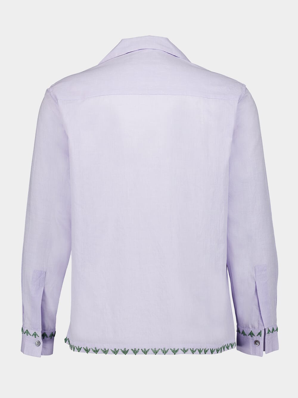 Embroidered Light Purple Shirt