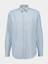 Celine SHIRT RELAXED FIT L/S BUTTON UP CHAMBRAY COTTON