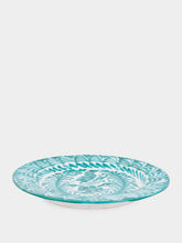 Ceramicas Ortiz Handpainted Charger Plate with Floral Design