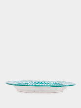 Ceramicas Ortiz Handpainted Charger Plate with Floral Design
