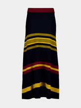 Paula Rianda Multi Stripes Jacquard Skirt